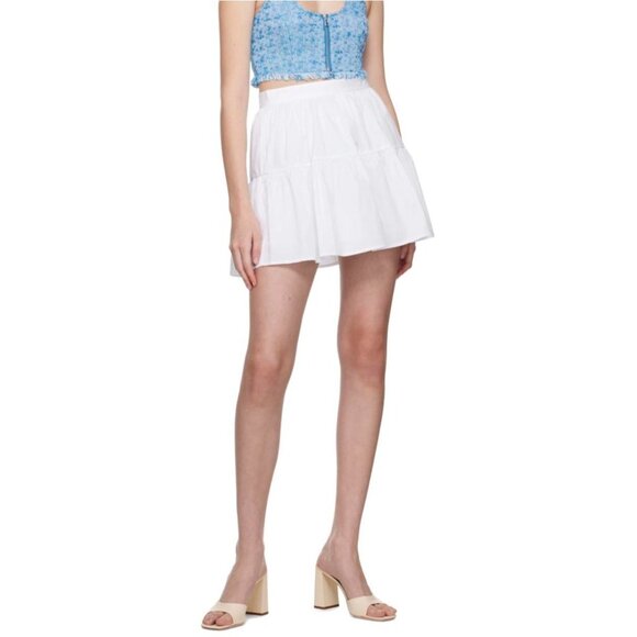 STAUD Dresses & Skirts - NWOT Staud Mini Sea Tiered Mini Skirt